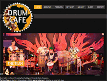 Tablet Screenshot of drumcafe.in